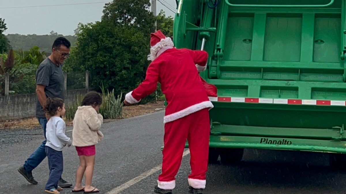 Racli Limpeza Urbana promove ação especial de Natal nas cidades onde atua