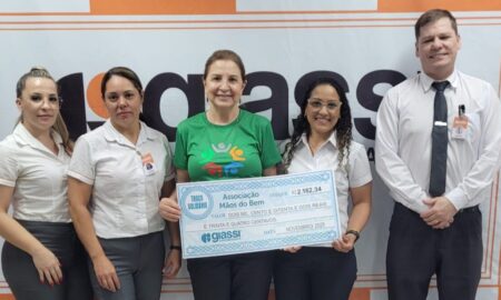 Associação Mãos do Bem recebe mais de R$ 2 mil por meio do Troco Solidário do Giassi