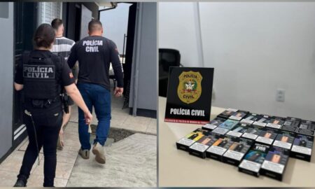 Polícia Civil de Morro da Fumaça prende homem em flagrante por venda de cigarros eletrônicos