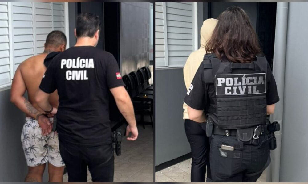 Polícia Civil de Morro da Fumaça cumpre dois mandados de prisão preventiva por tráfico de drogas