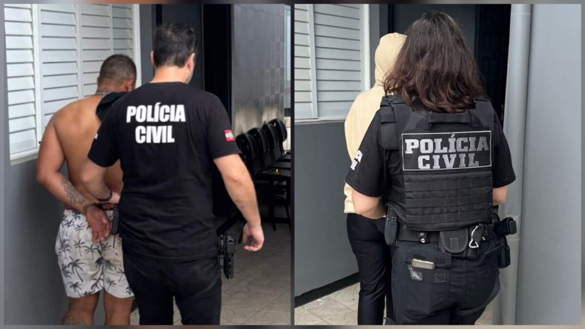 Polícia Civil de Morro da Fumaça cumpre dois mandados de prisão preventiva por tráfico de drogas