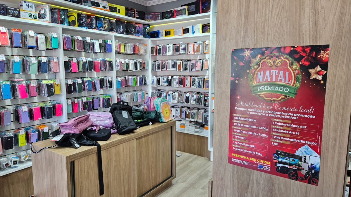 Comércio de Morro da Fumaça entra na semana natalina com expectativa de alta nas vendas