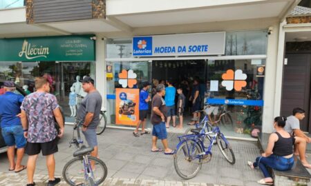 Mega da Virada movimenta lotérica no Centro de Morro da Fumaça