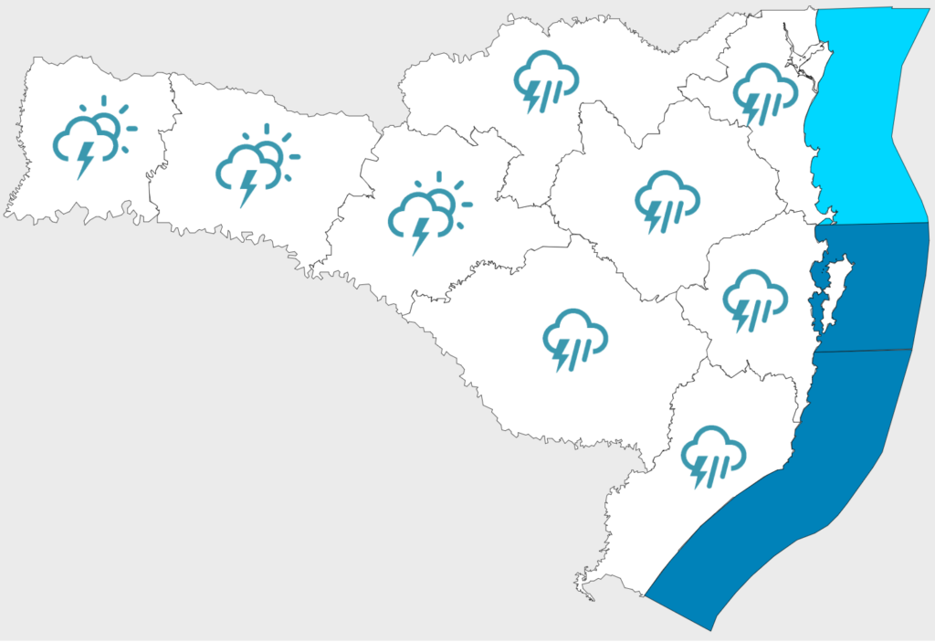 Confira a previsão do tempo para esta terça-feira (9)