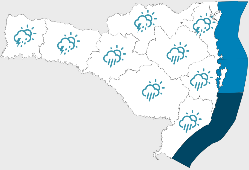 Confira a previsão do tempo para esta quarta-feira (10)