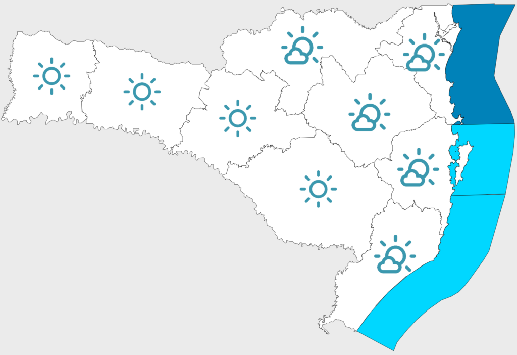 Confira a previsão do tempo para esta quarta-feira (17)
