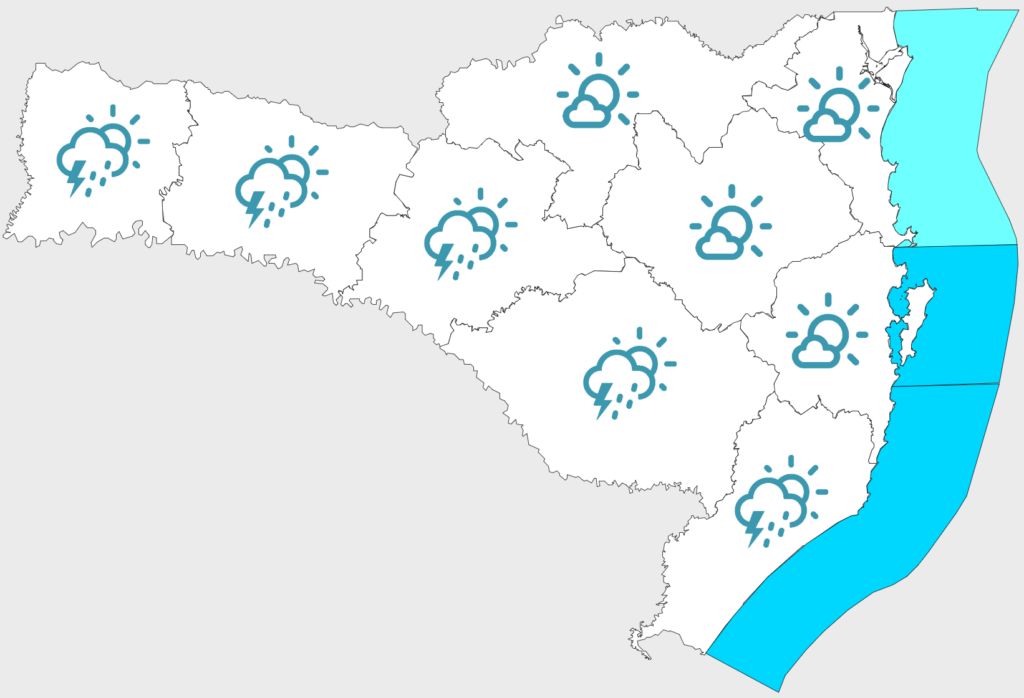 Confira a previsão do tempo para este domingo (21)