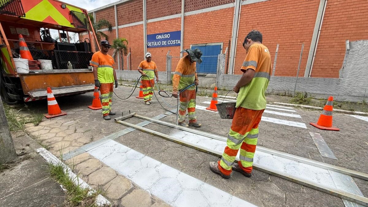Demutran de Morro da Fumaça reforça sinalização viária para garantir segurança no retorno às aulas