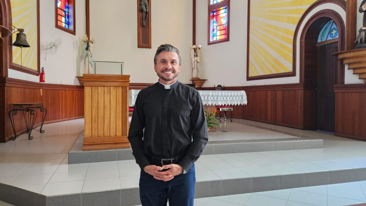 Já em Morro da Fumaça, Padre Daniel Zilli se prepara a posse no domingo