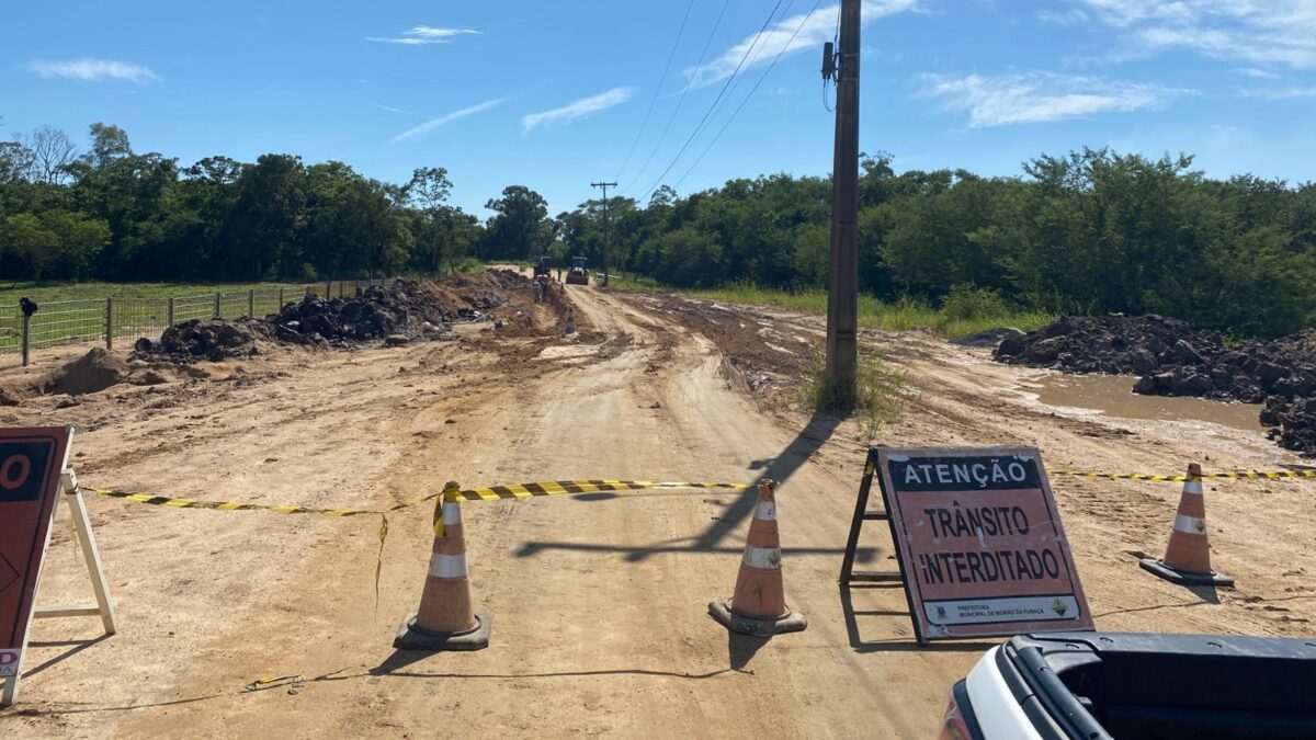 Rodovia Fortunato Salvan interditada nesta quarta-feira (14) para obra na rede adutora de água