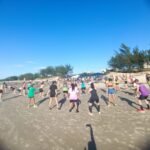 Treinão Solidário reúne mais de 150 atletas no Balneário Esplanada