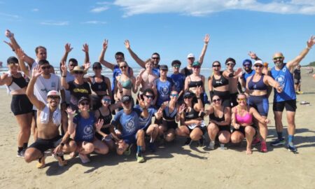 Treinão Solidário reúne mais de 150 atletas no Balneário Esplanada