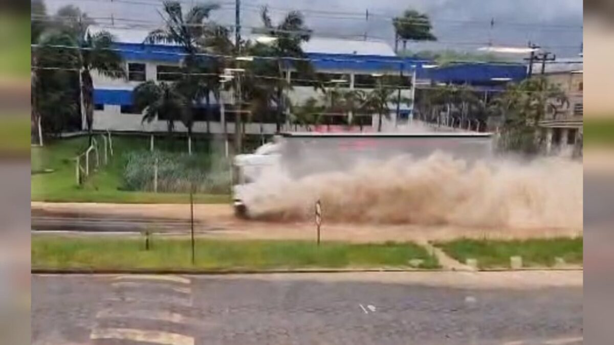 Temporal com granizo e ventos fortes atinge Morro da Fumaça
