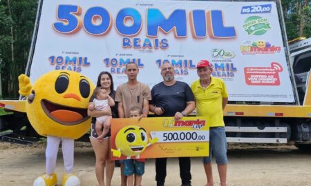 Trimania entrega prêmio de meio milhão para morador de Morro da Fumaça