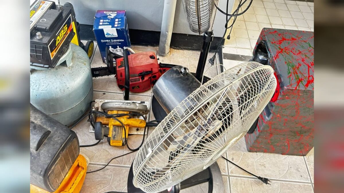 Polícias Civil e Militar recuperam objetos furtados