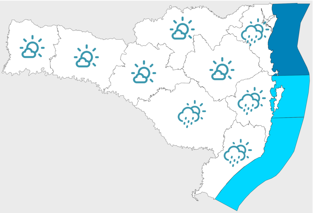 Confira a previsão do tempo para esta terça-feira (20)