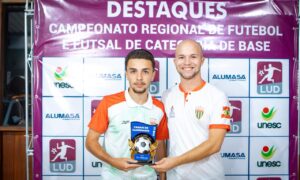 Atleta do Rui Barbosa é eleito Craque da Taça Alumasa 2025 em premiação da LUD