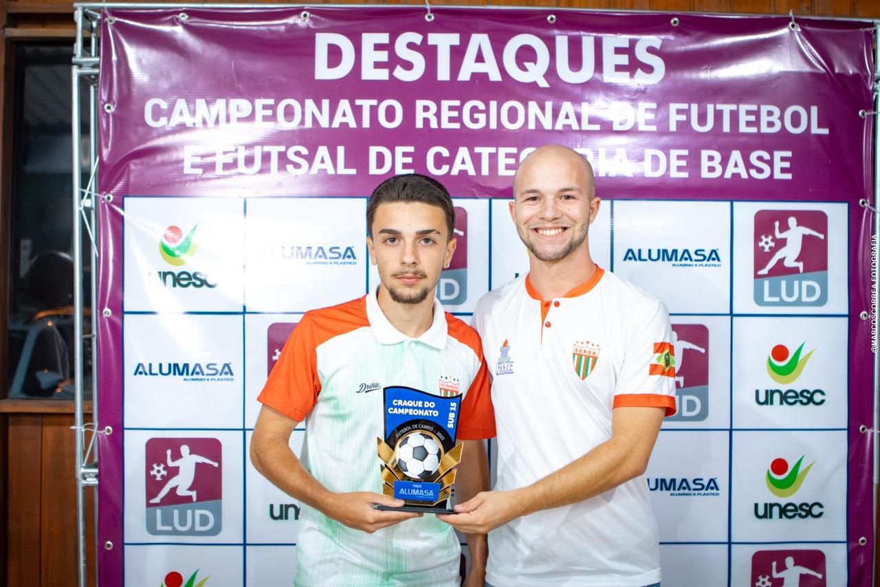 Atleta do Rui Barbosa é eleito Craque da Taça Alumasa 2025 em premiação da LUD