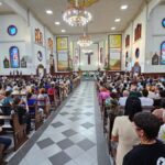 Padre Daniel Zilli toma posse como novo pároco da Paróquia São Roque 11 Padre Daniel Zilli toma posse como novo pároco da Paróquia São Roque