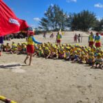 Projeto Golfinho reúne mais de 90 crianças no Balneário Esplanada 2 Projeto Golfinho reúne mais de 90 crianças no Balneário Esplanada