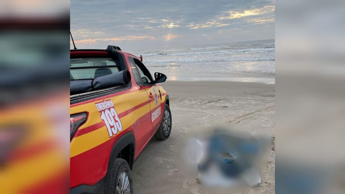 Corpo de homem desaparecido no mar é encontrado no Balneário Esplanada