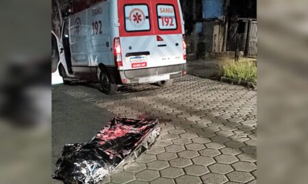 Samu de Morro da Fumaça é mobilizado para ocorrência de homicídio