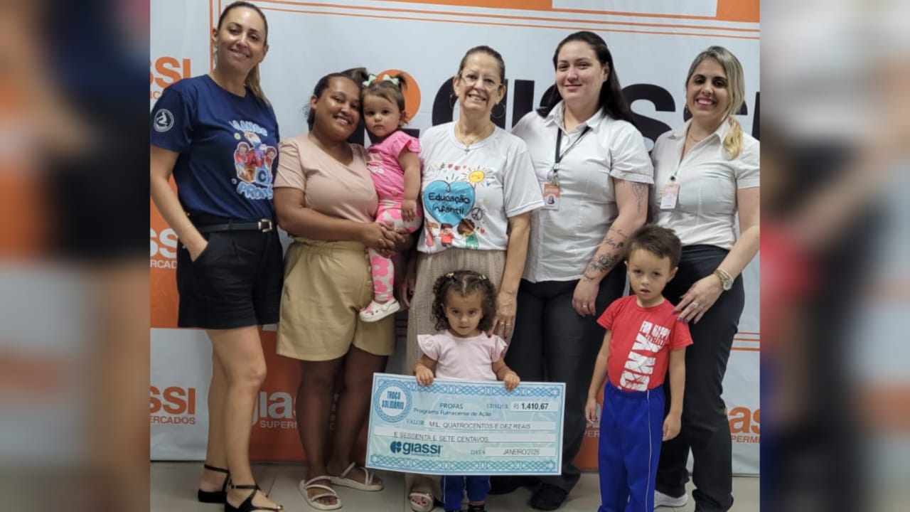 Troco Solidário do Giassi Supermercados é entregue ao Profas