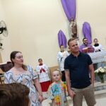 Candidatas a rainha e princesas mirins são apresentadas durante novena em Linha Torrens 2 Candidatas a rainha e princesas mirins são apresentadas durante novena em Linha Torrens