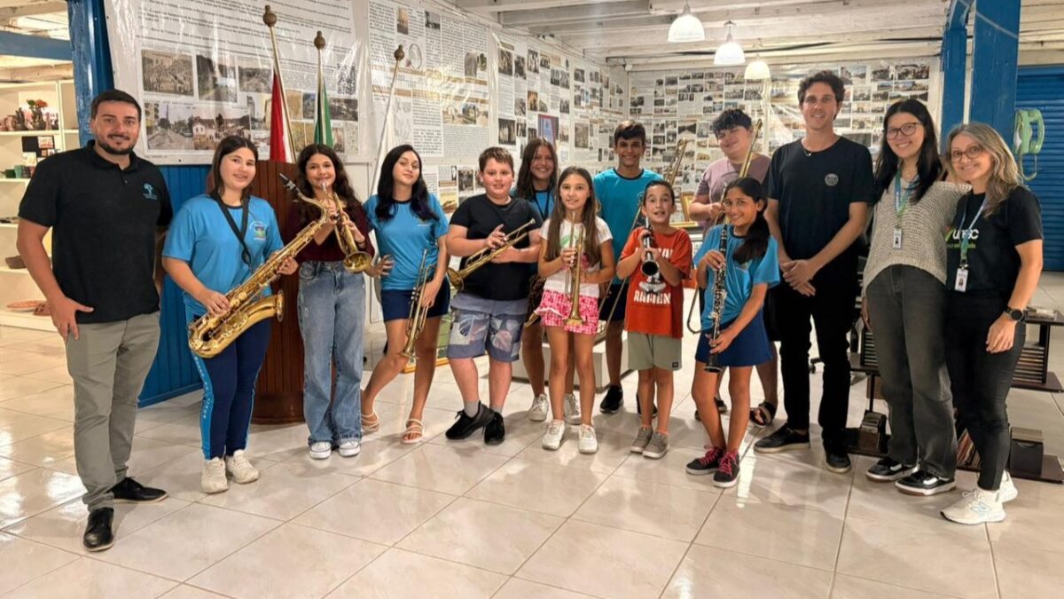 Projeto da Banda Municipal de Morro da Fumaça inicia atividades de 2026