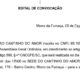 EDITAL DE CONVOCAÇÃO – ASSOCIAÇÃO CANTINHO DO AMOR