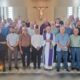 Distrito de Estação Cocal recebe padres da Diocese de Criciúma para momento de oração e comunhão