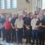 Distrito de Estação Cocal recebe padres da Diocese de Criciúma para momento de oração e comunhão