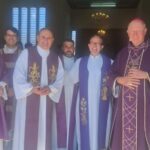 Distrito de Estação Cocal recebe padres da Diocese de Criciúma para momento de oração e comunhão