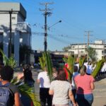 Semana Santa inicia com missa e bênção de Ramos na Paróquia São Roque