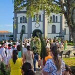 Semana Santa inicia com missa e bênção de Ramos na Paróquia São Roque