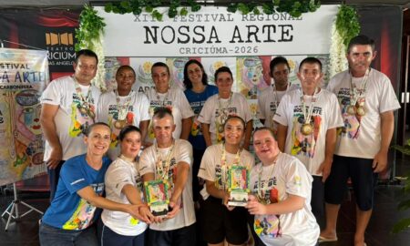 Apae de Morro da Fumaça conquista dois primeiros lugares no Festival Nossa Arte