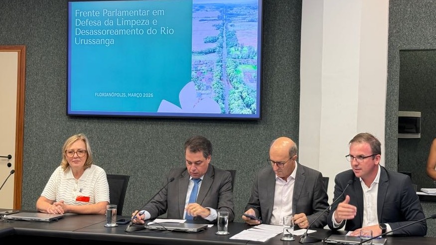 Após demanda apresentada pelo Governo de Morro da Fumaça, Alesc lança Frente Parlamentar pelo desassoreamento do Rio Urussanga