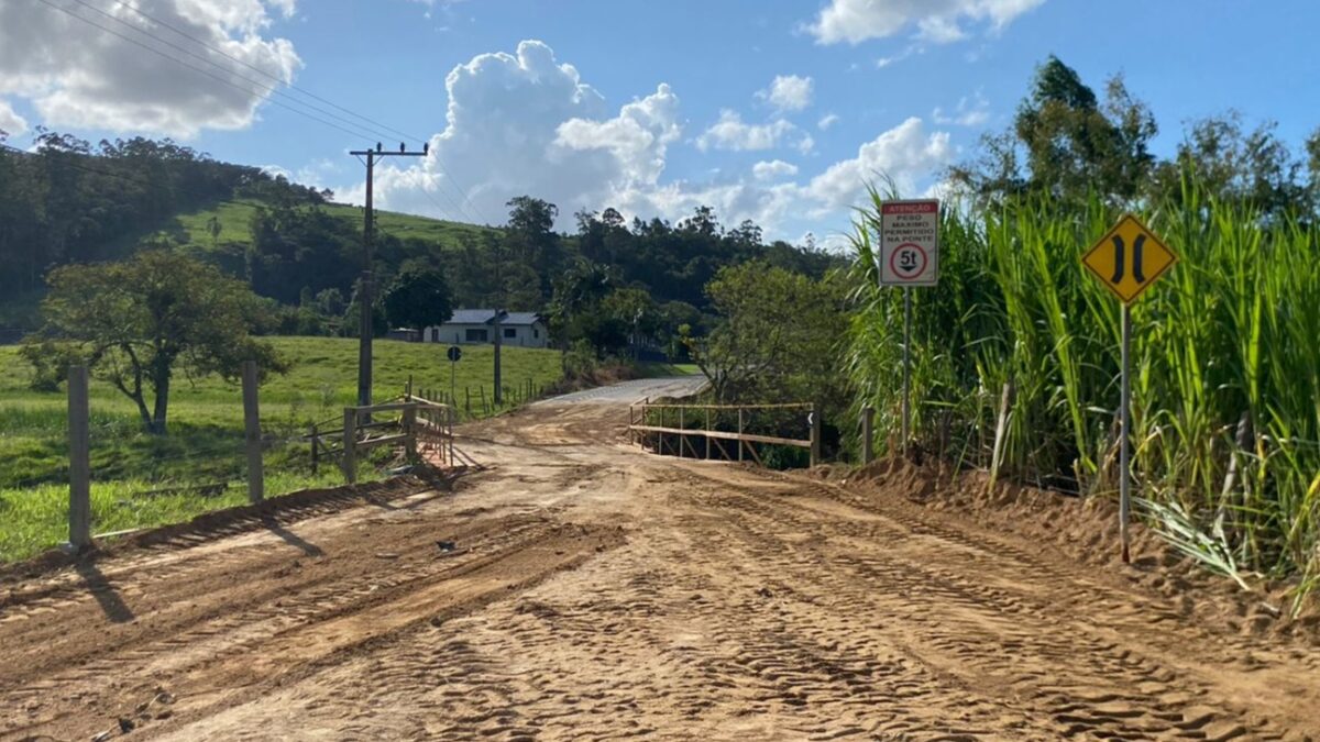 Ponte da Linha Bortolatto é liberada para trânsito após reparos
