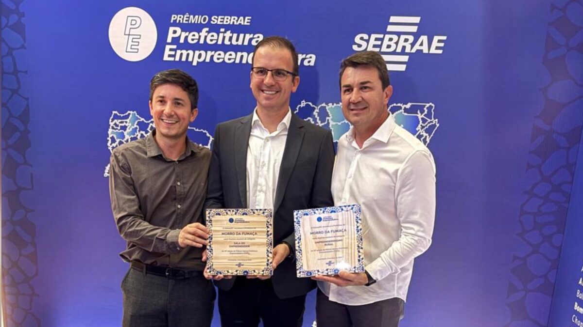 Morro da Fumaça é destaque no Prêmio Sebrae Prefeitura Empreendedora