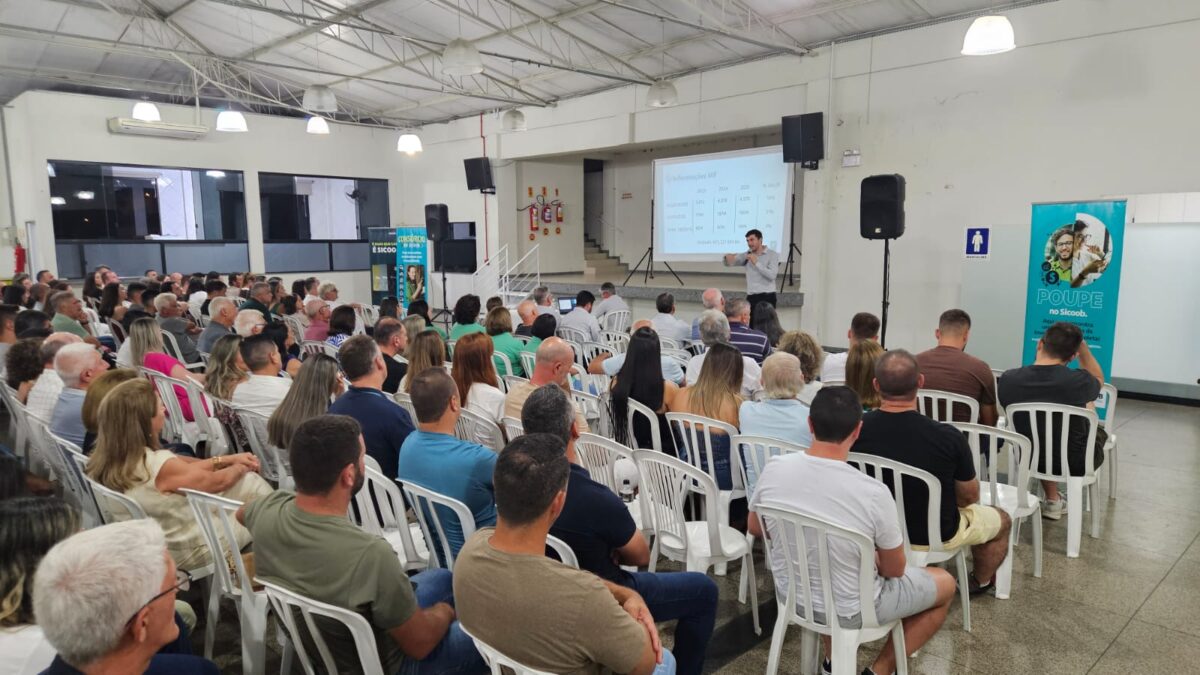 Sicoob Credija reúne mais de 370 associados em Pré-Assembleia em Morro da Fumaça