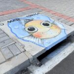 Projeto da Fundação do Meio Ambiente de Morro da Fumaça destaca mensagem de conscientização em bocas de lobo