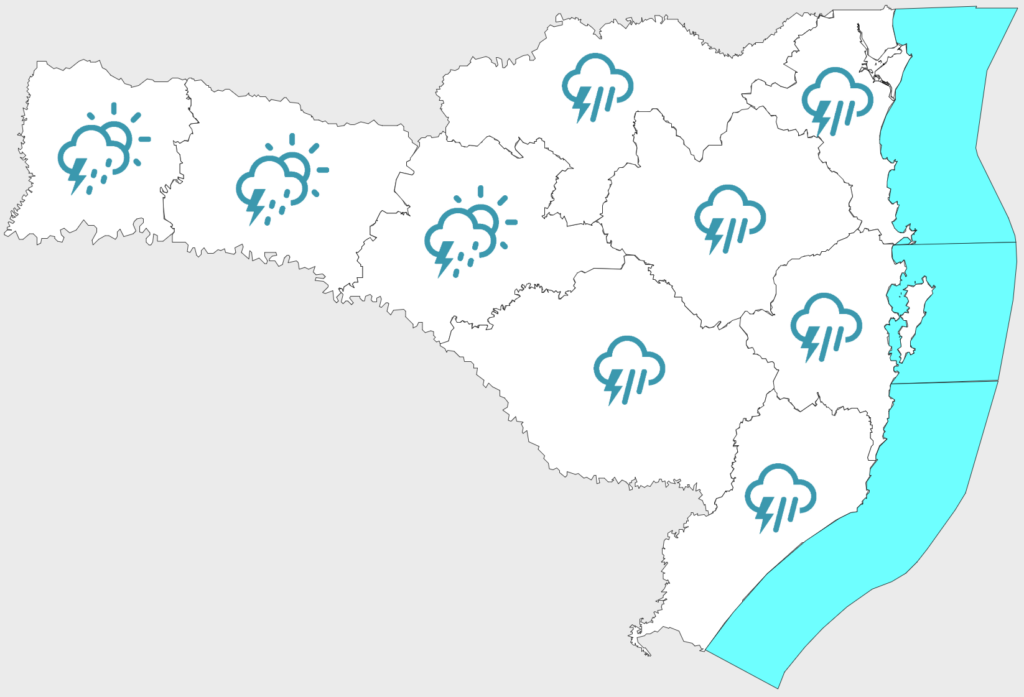Confira a previsão do tempo para esta segunda-feira (30)