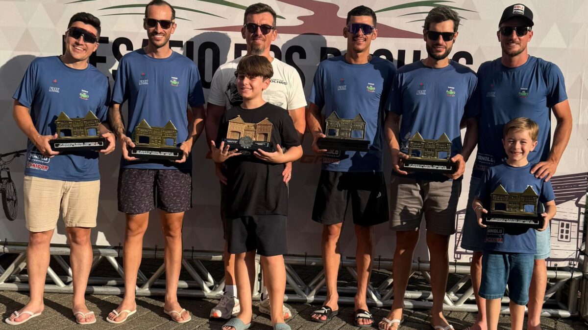 Ciclismo fumacense conquista pódios no Desafio dos Rochas em Pomerode