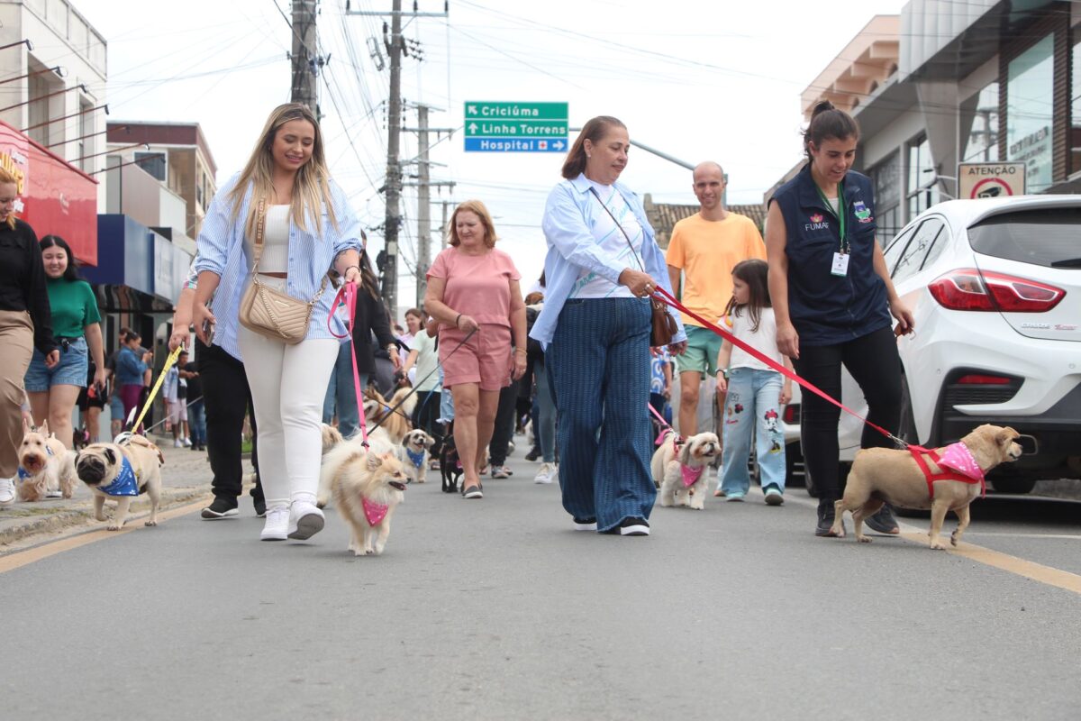 Inscrições para a 2ª Cãominhada estão abertas em Morro da Fumaça