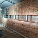 Salão de festas da Capela São Pedro entra na fase final de reforma