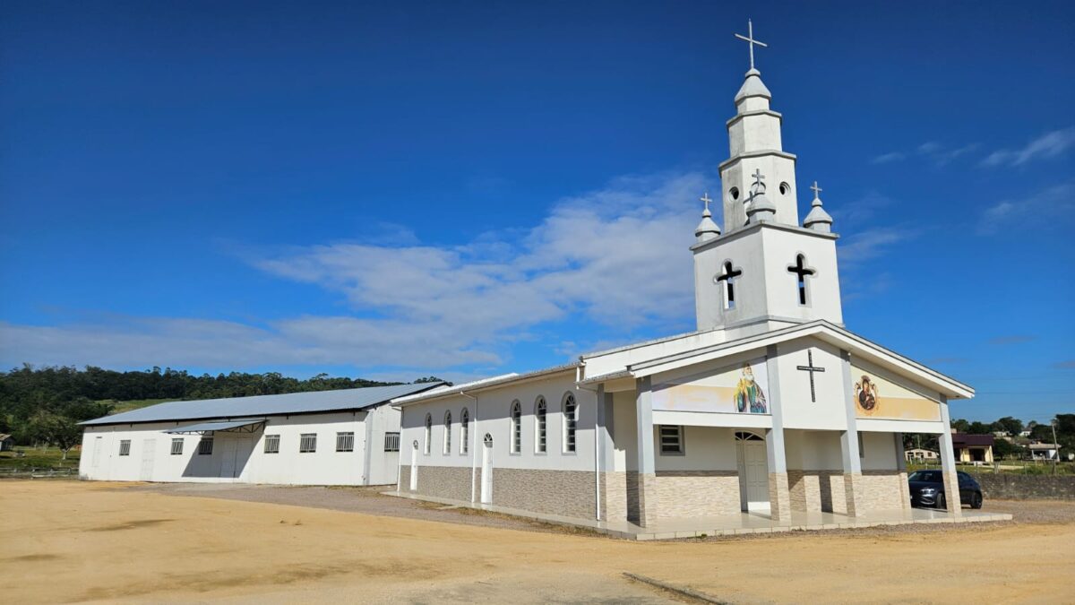 Salão de festas da Capela São Pedro entra na fase final de reforma