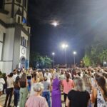 Fiéis participam do Encontro das Imagens na Paróquia São Roque