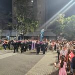 Fiéis participam do Encontro das Imagens na Paróquia São Roque