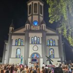 Fiéis participam do Encontro das Imagens na Paróquia São Roque