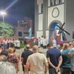 Fiéis participam do Encontro das Imagens na Paróquia São Roque